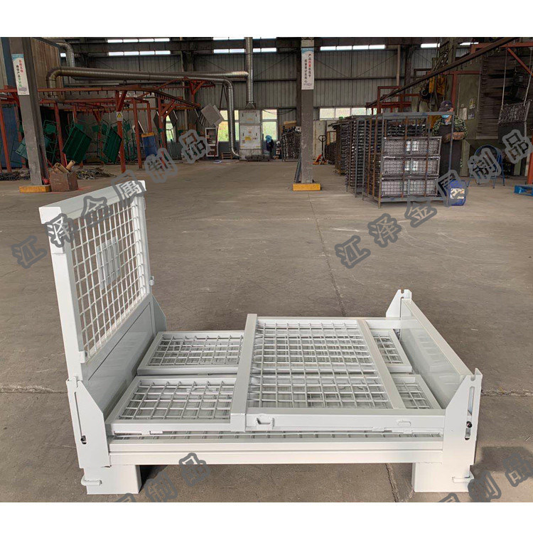 Steel Stillage Cage Side View